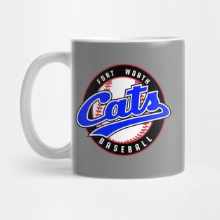 Retro Fort Worth Cats Baseball Mug